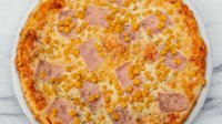 Hozzáadás a kosárhoz Sonkás-kukoricás pizza (45cm)