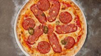 Hozzáadás a kosárhoz Pfefferóni pizza 32cm