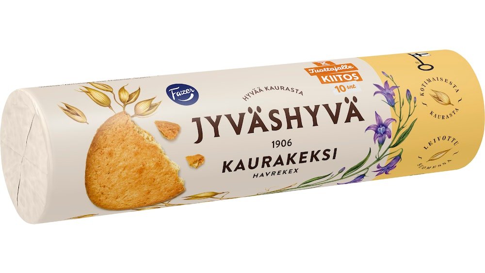 Fazer Jyväshyvä Kaurakeksi 175g – K-Market Kangas