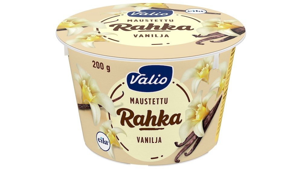 Valio maustettu rahka 200g vanilja laktoositon – K-Market Hovinsaari