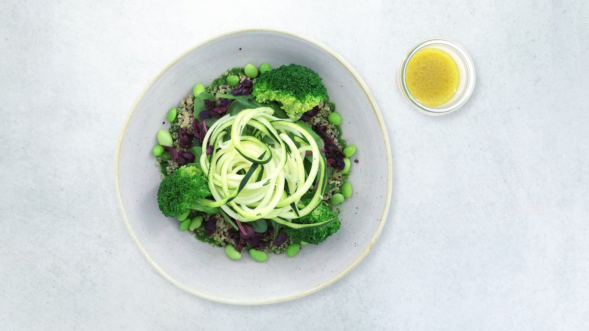 Green Protein Quinoa Salad