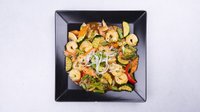 Objednať Pikantné krevety s Tom Yum omáčkou a zeleninou