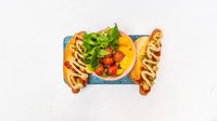Objednať Hot Dog vegán mini + šalát