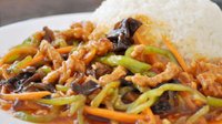 Objednať Vepřové yu-xiang s rýží 🌶