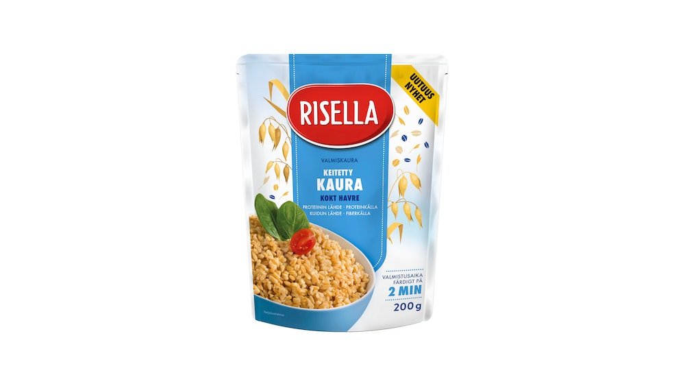 Risella Valmis Keitetty Kaura 200g – K-Market Hepokulta