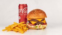 Objednať Classic burger royal + hranolky + nápoj +dip