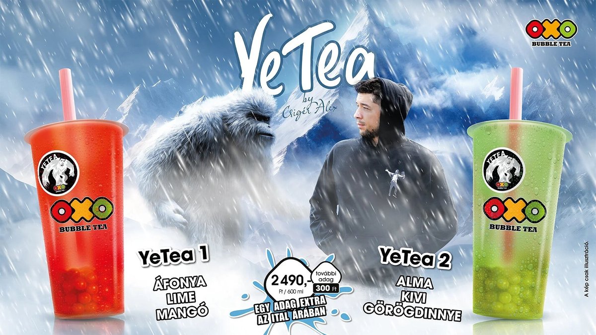 Egerben is teabárt nyit az OXO Bubble Tea