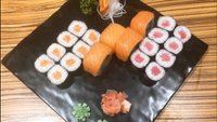 Objednať S51. Menu maki - losos, tuňák, sake rolls