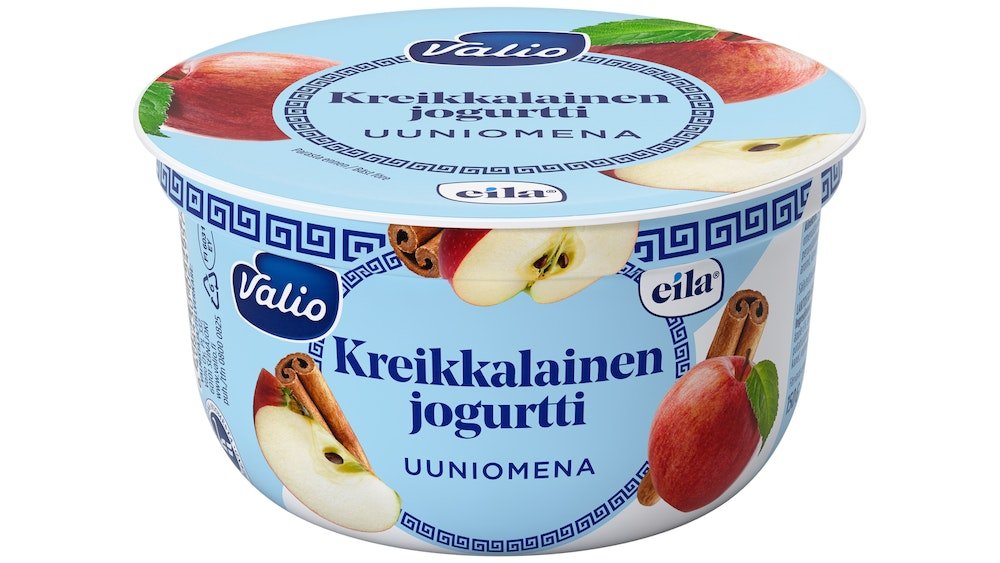 Valio kreikkalainen jogurtti 150g uuniomena laktoositon | K-Market  Toriportti | Wolt