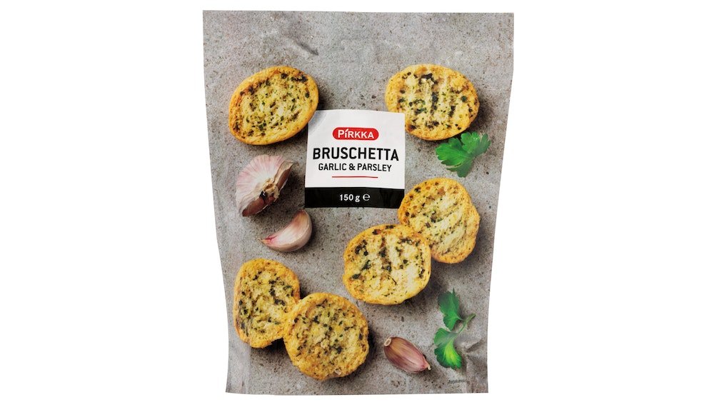 Pirkka Bruschetta garlic & parsley 150g – K-Market Koivistonpuistikko