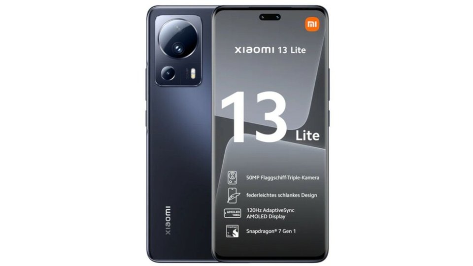Xiaomi 13 Lite EU 8+256 Lite Black