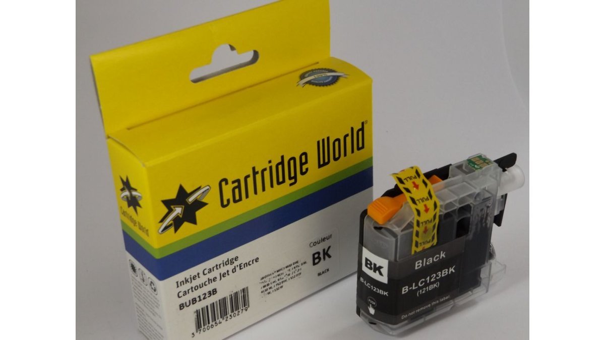 Pack de 2 cartouches d'encre BK + CL Cartridge World compatible