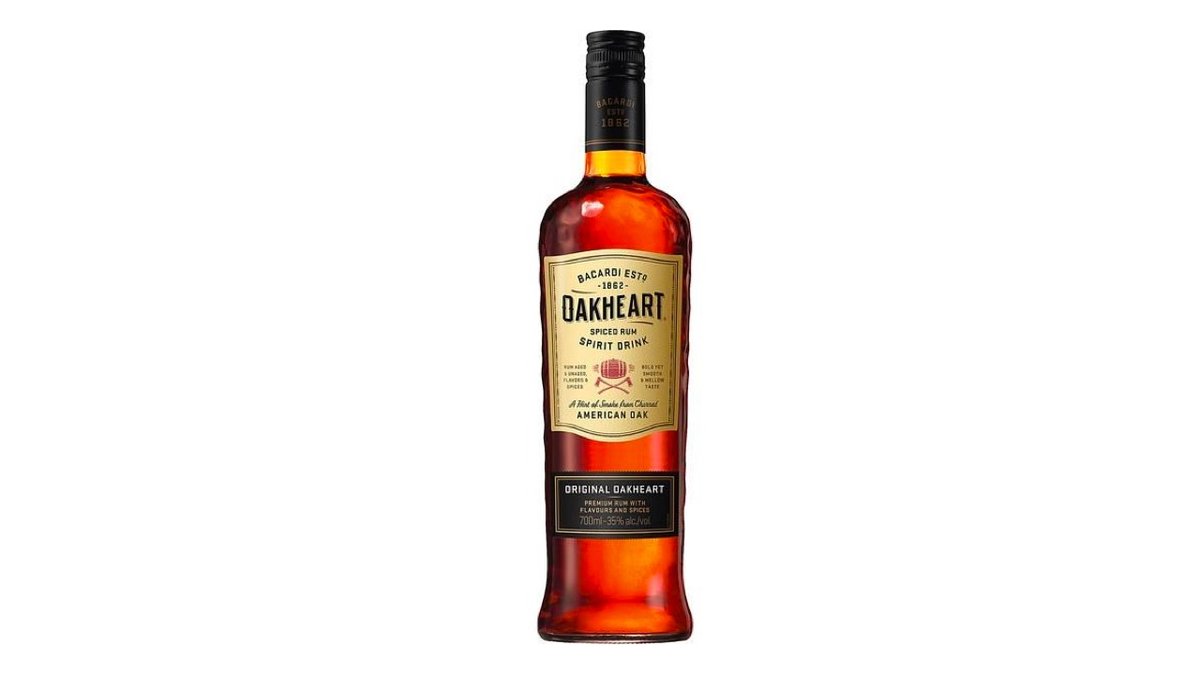 Прямой ром. Ром бакарди Оакхарт. Ром Bacardi Oakheart , 0.7 л. Oakheart Ром 0.5. Ром Оакхарт ориджинал 0.7.