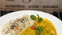 Objednať Utorok 1:Indická kuracia tikka masala, zeleninová ryža