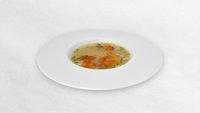 Objednať Česneková polévka s tvarůžkem a krutony