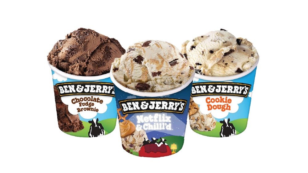 Ben And Jerrys Chocolate Fudge Brownie Cookie Dough Netflix And Chilld 465 Ml Ice Cream Now 5325