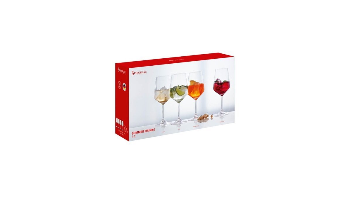 Spiegelau Summer Drinks Set of 4, Germany | Punin Wine | Wolt