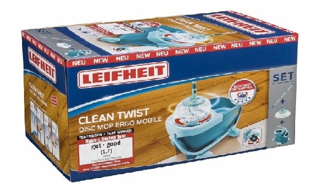Leifheit Clean Twist Disc Mop Ergo Set