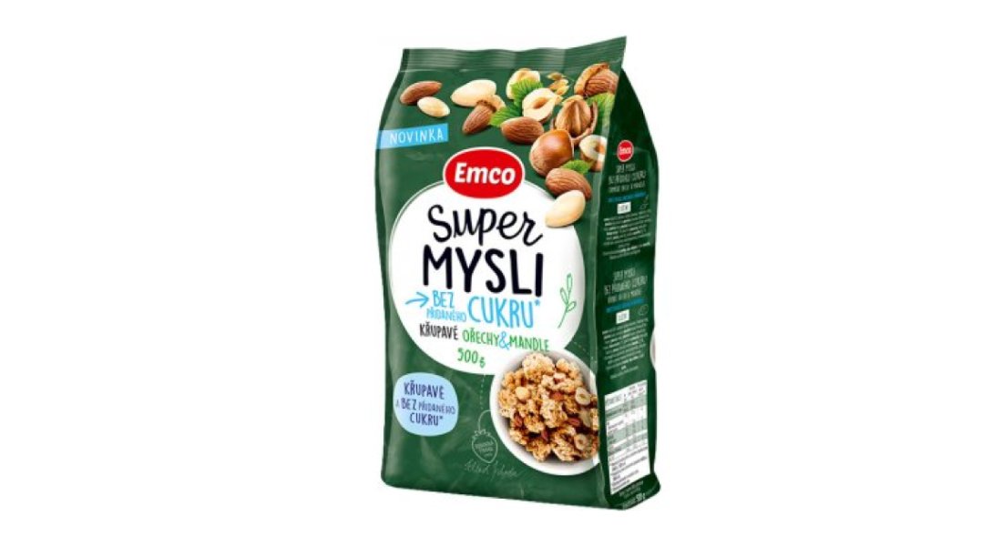 Emco super mysli bez p idan ho cukru o echy a mandle 500 g wolt