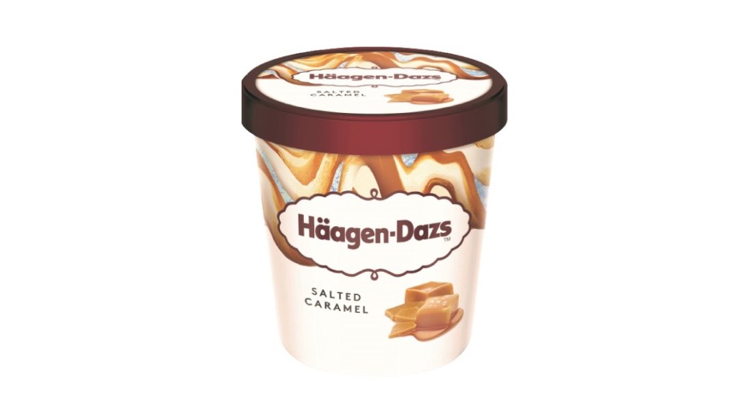 Häagen-Dazs Salted Caramel, zmrzlina v kelímku, 460 ml | Wolt Market ...