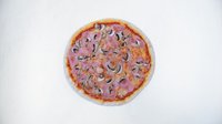 Objednať Prosciutto e funghi pizza