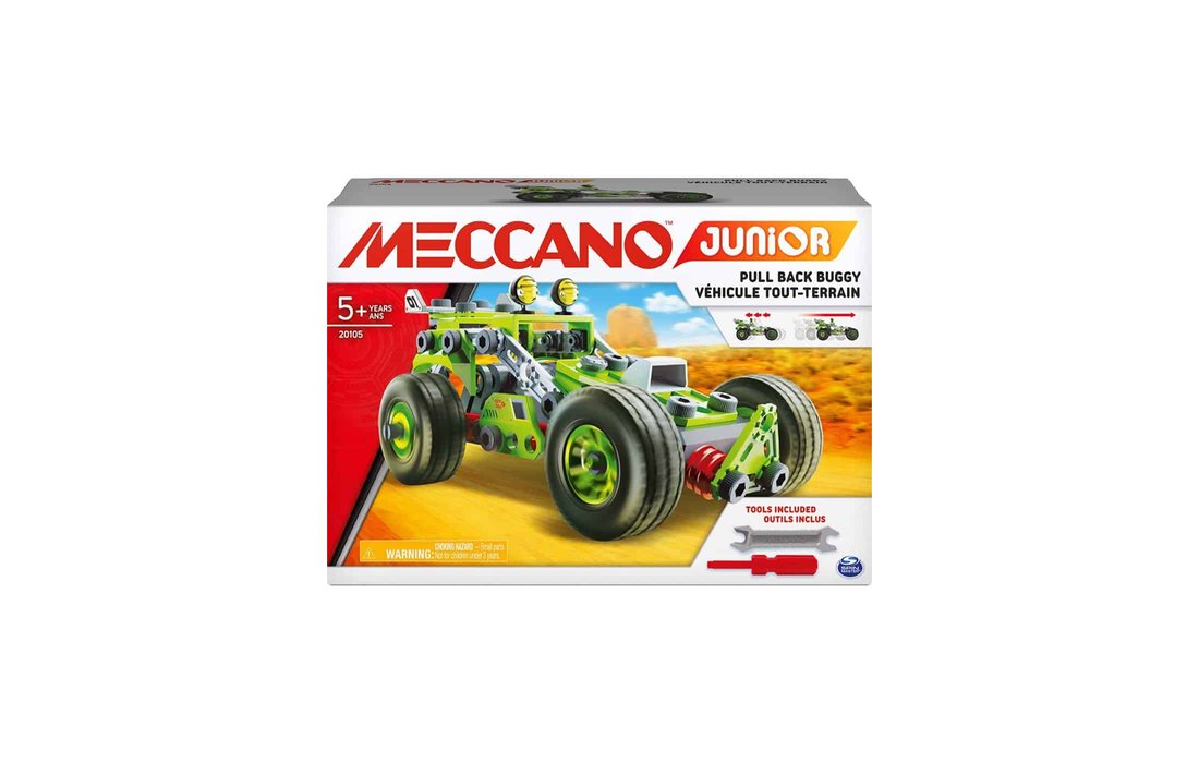 Meccano Junior, 3 In 1 Deluxe Pull Back Buggy, The Model Shop Luqa