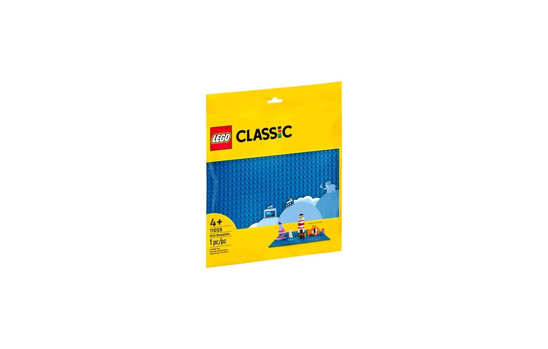 Blue Baseplate 11025, Classic