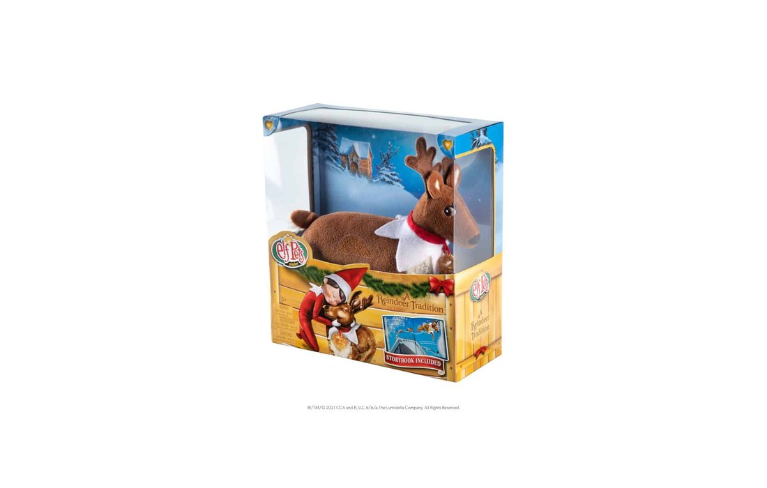 Elf On The Shelf Elf Pets A Reindeer Tradition Plush Toy Set
