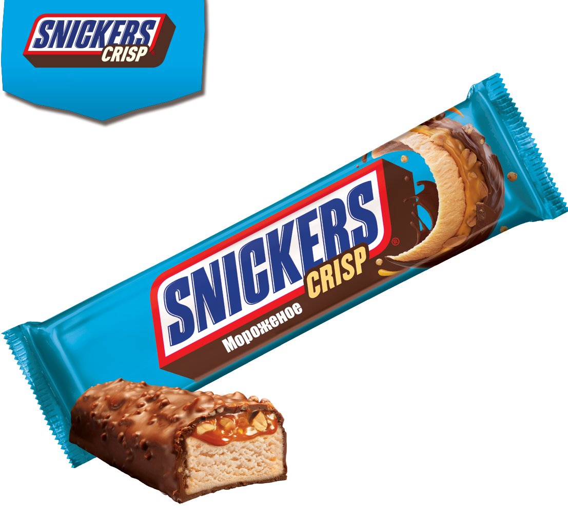 Snickers шоколадный батончик 160г