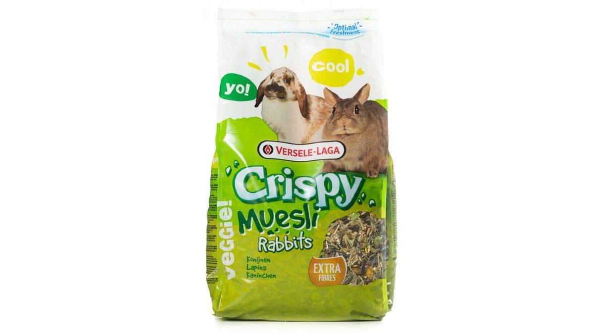 Crispy Muesli pour Lapin 1 kg Versele Laga : Animaux Market