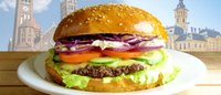 Hozzáadás a kosárhoz Sima hamburger  kicsi, sertéshússal +sült krumpli +0.33l-es coca-cola
