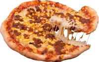 Hozzáadás a kosárhoz Chilis babos pizza 26cm-es vastag