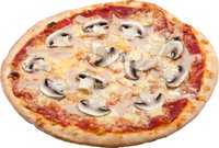 Hozzáadás a kosárhoz Sonkás-gombás pizza 26cm-es vastag