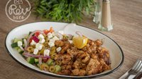 Hozzáadás a kosárhoz Görög saláta harcsa gyros hússal