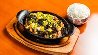 Hozzáadás a kosárhoz Fried black pepper chicken and rice/黑胡椒鸡肉饭