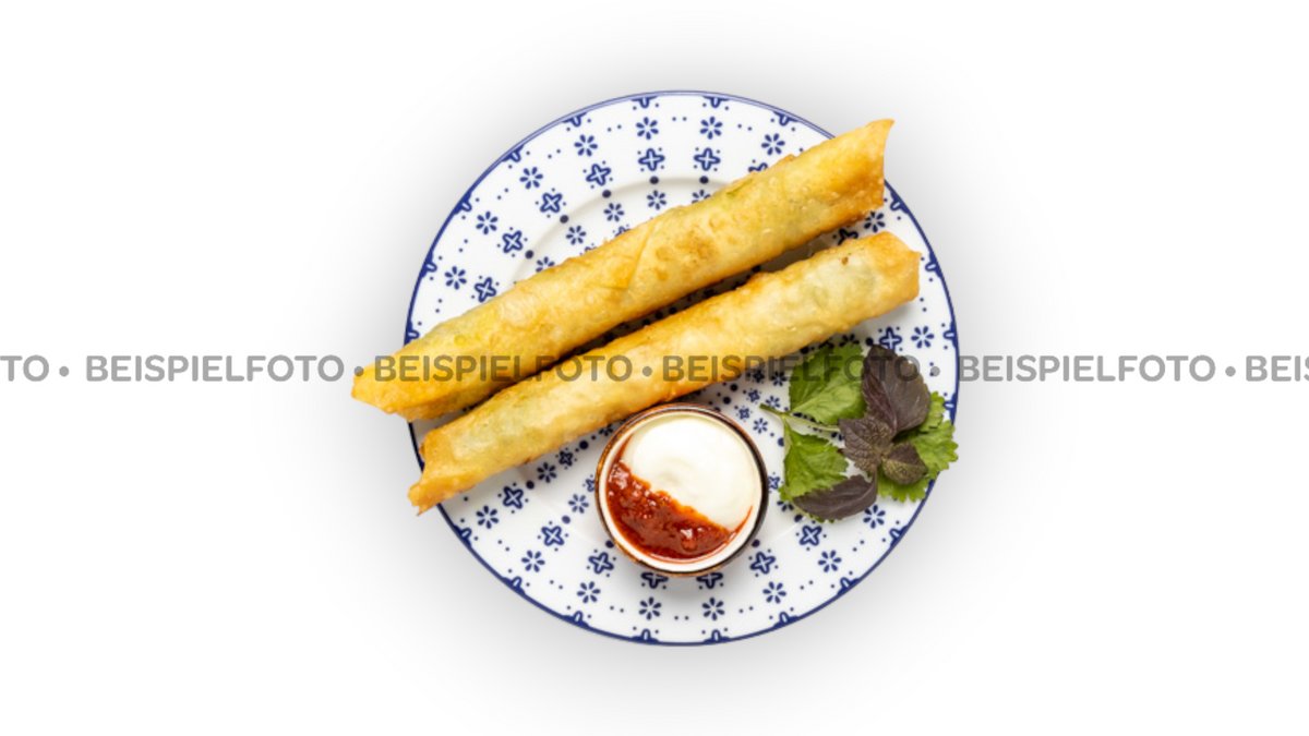 Borek with Minced Meat and Mint