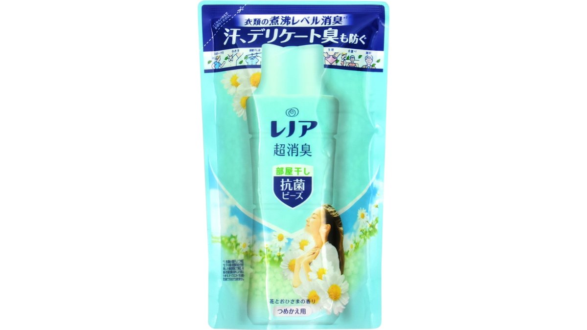 レノア超消臭 抗菌 ビーズ 部屋干し 詰替用 430ml | ドラッグ新生堂