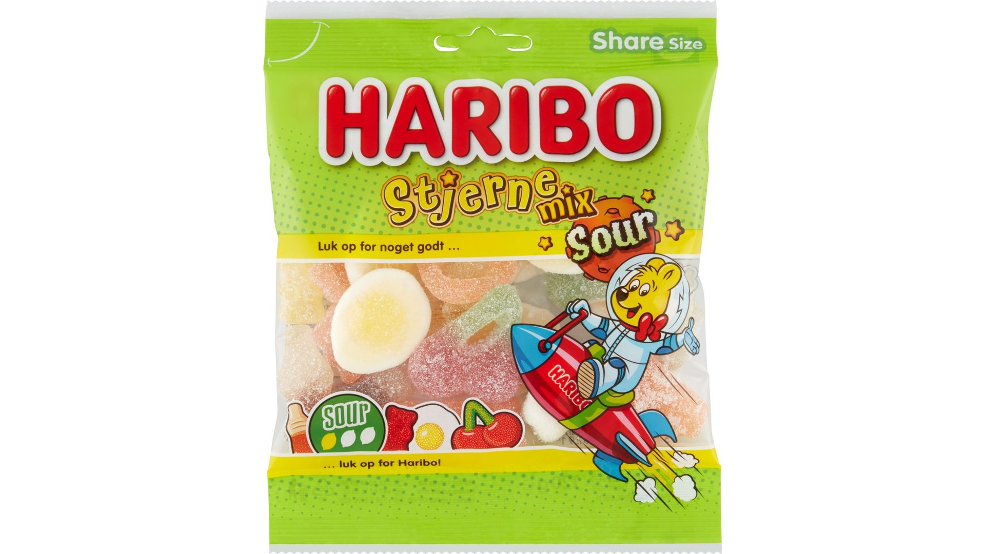 Haribo stjerne mix zourr 7 eleven tofteg rds all wolt