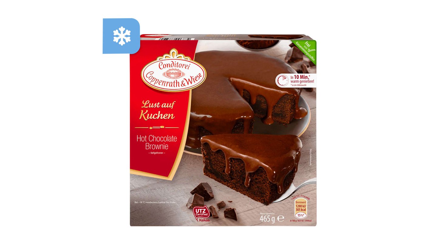 Coppenrath Und Wiese Hot Chocolate Brownie Ofen Coppenrath & Wiese Hot Chocolate Brownie | Flink Rosenheimer Str. | Wolt