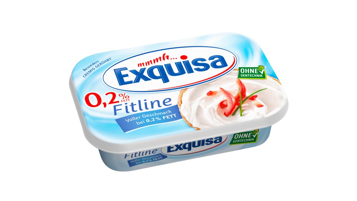 Exquisa Frischkäse Fitline 0,2% Fett | Flink Landsberger | Wolt