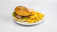 Objednať Big King burger +  hranolky