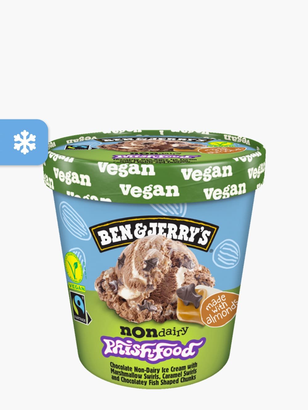 Ben & Jerry's Vegan Phish Food 465ml | Flink Elsbethstr. | Wolt