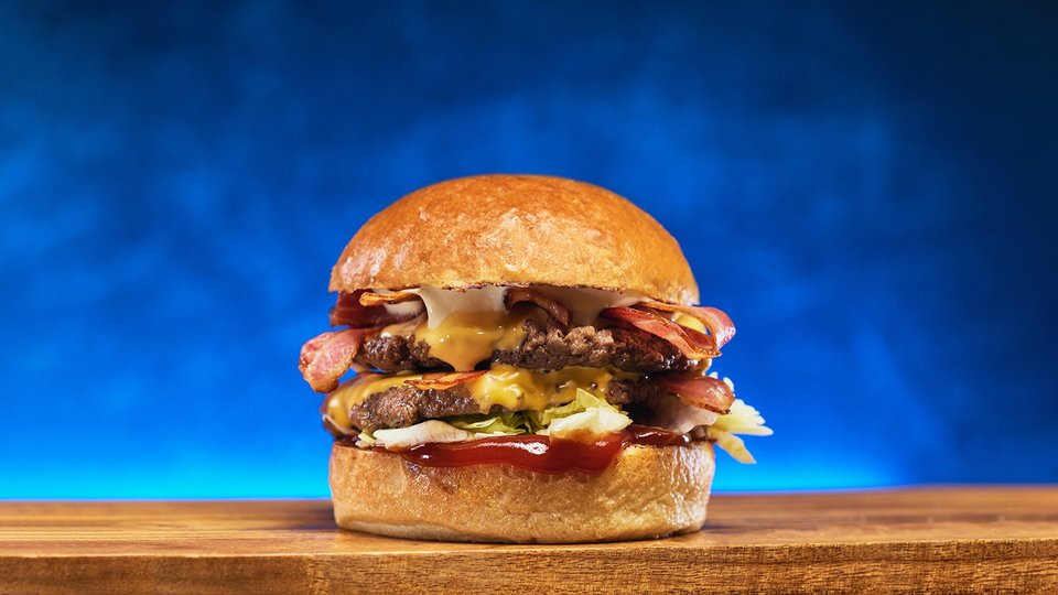 Double bacon smash