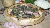Hozzáadás a kosárhoz Pizza Prosciutto Funghi (32cm)
