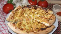 Hozzáadás a kosárhoz Mézes-mustáros-csirkés pizza (32cm)
