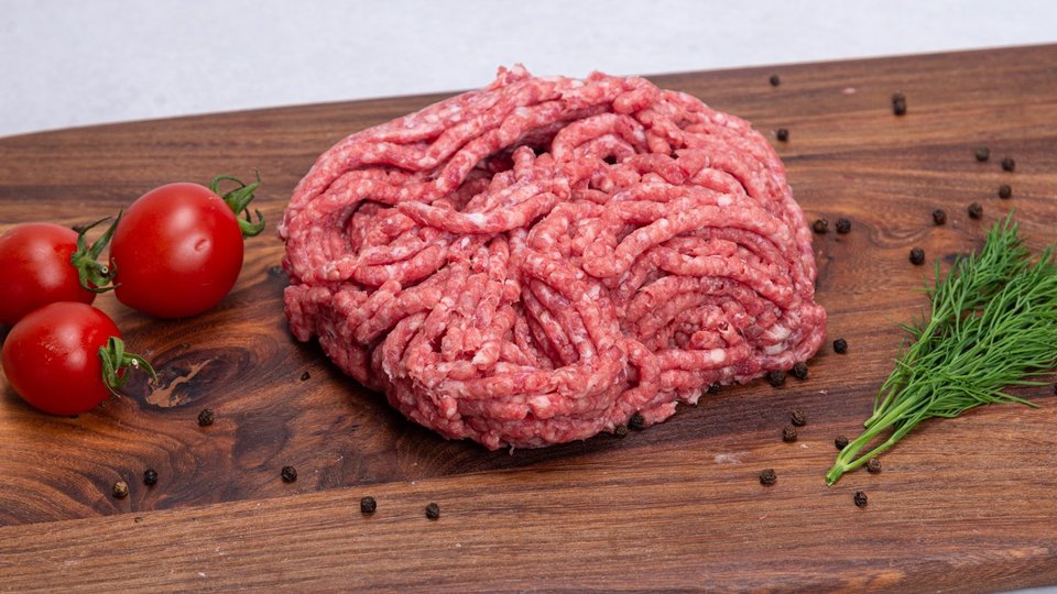 Ground beef neck
