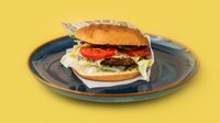 Hozzáadás a kosárhoz Grillsajtos hamburger (hús nélkül)