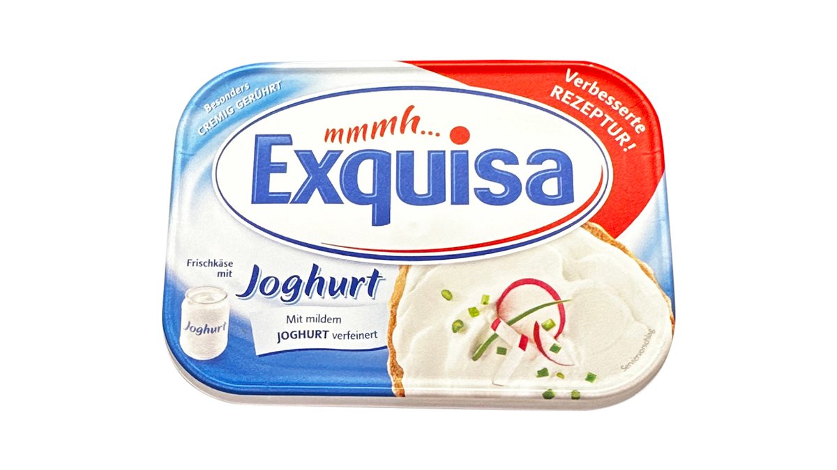 Exquisa Frischkäse mit Joghurt Natur | EDEKA Theresie | Wolt
