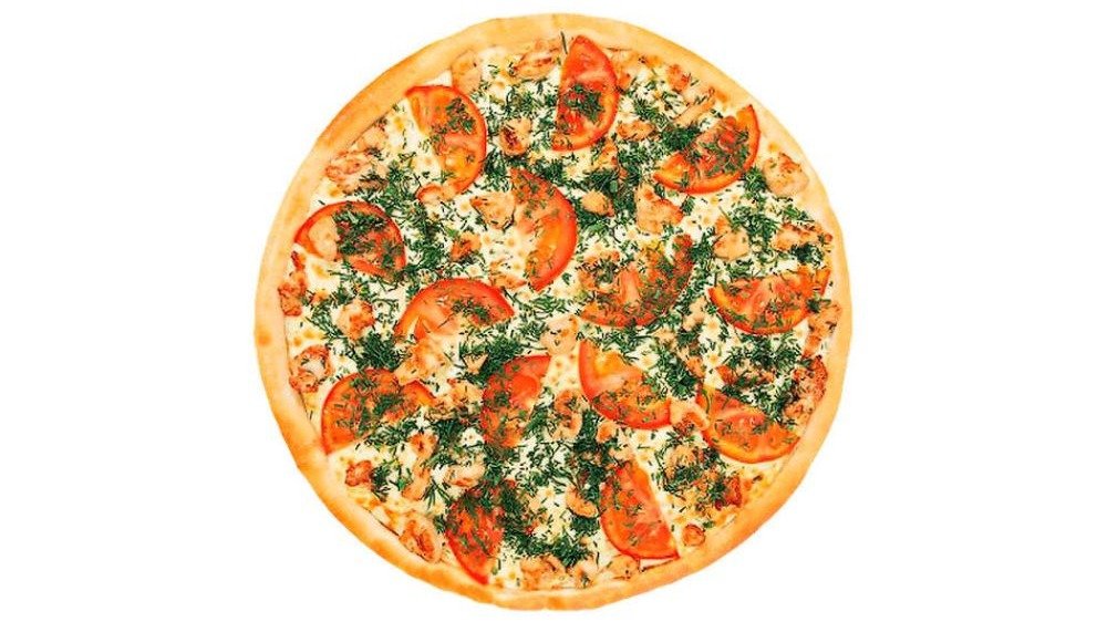 Пицца помидоры майонез сыр