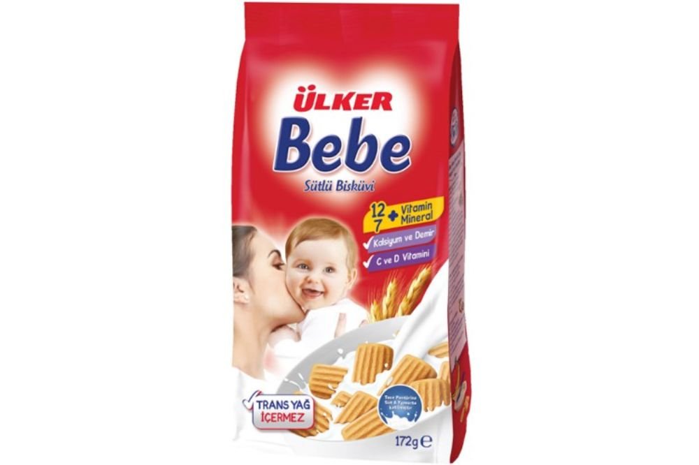 ÜLKER Ülker Hero Baby 8 Grain Baby Food with Milk and Fruit 200 gr